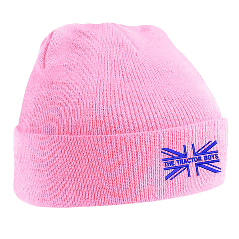 The Tractor Boys Union Jack Embroidered Beanie Hat