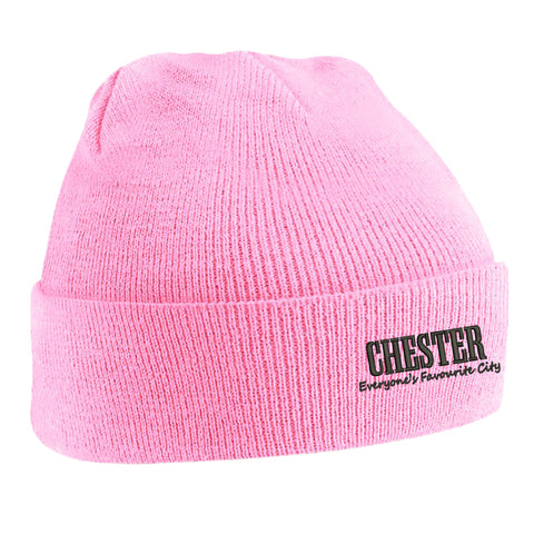 Chester Everyone's Favourite City Embroidered Beanie Hat