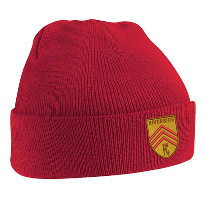 Retro Riverside FC Embroidered Beanie Hat