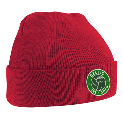 The Hoops Old School Ball Embroidered Beanie Hat