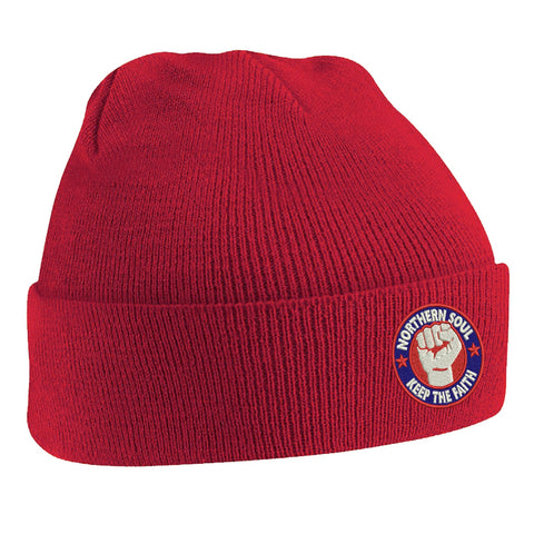 Northern Soul Keep The Faith Beanie Hat