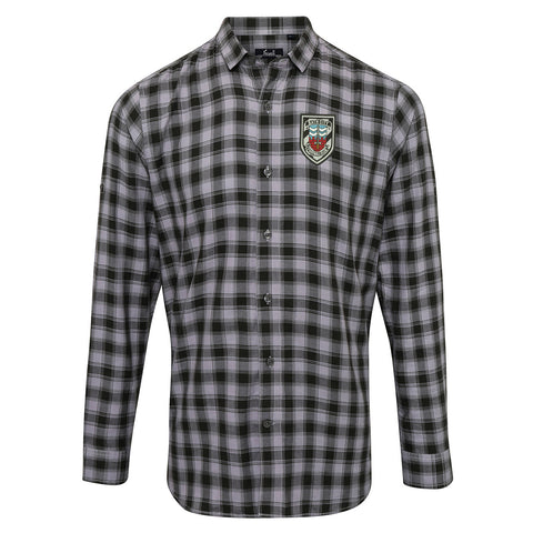 Retro Bath City Check Long Sleeve Shirt