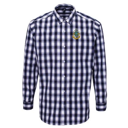 Sherwood Foresters Check Long Sleeve Shirt