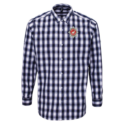 Hertfordshire Fire Service Check Long Sleeve Shirt