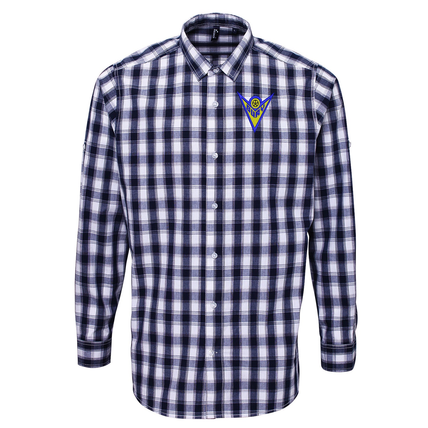 Retro Bury 1974 Check Long Sleeve Shirt