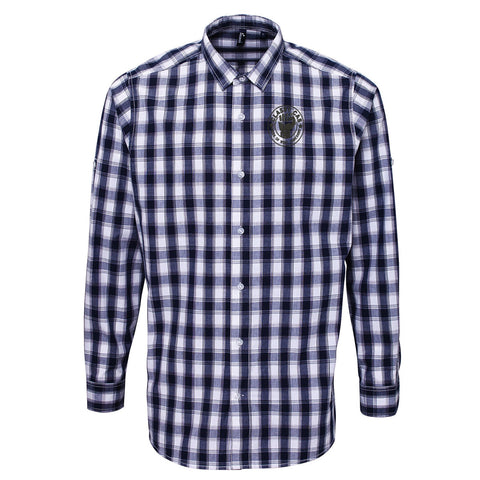 Classy Cas Pride of West Yorkshire Check Long Sleeve Shirt