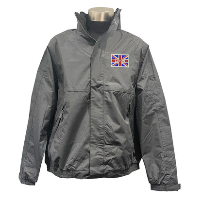 Luton Coloured Union Jack Embroidered Premium Outdoor Jacket