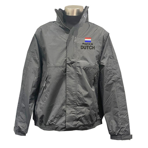 Proud to be Dutch Embroidered Premium Outdoor Jacket