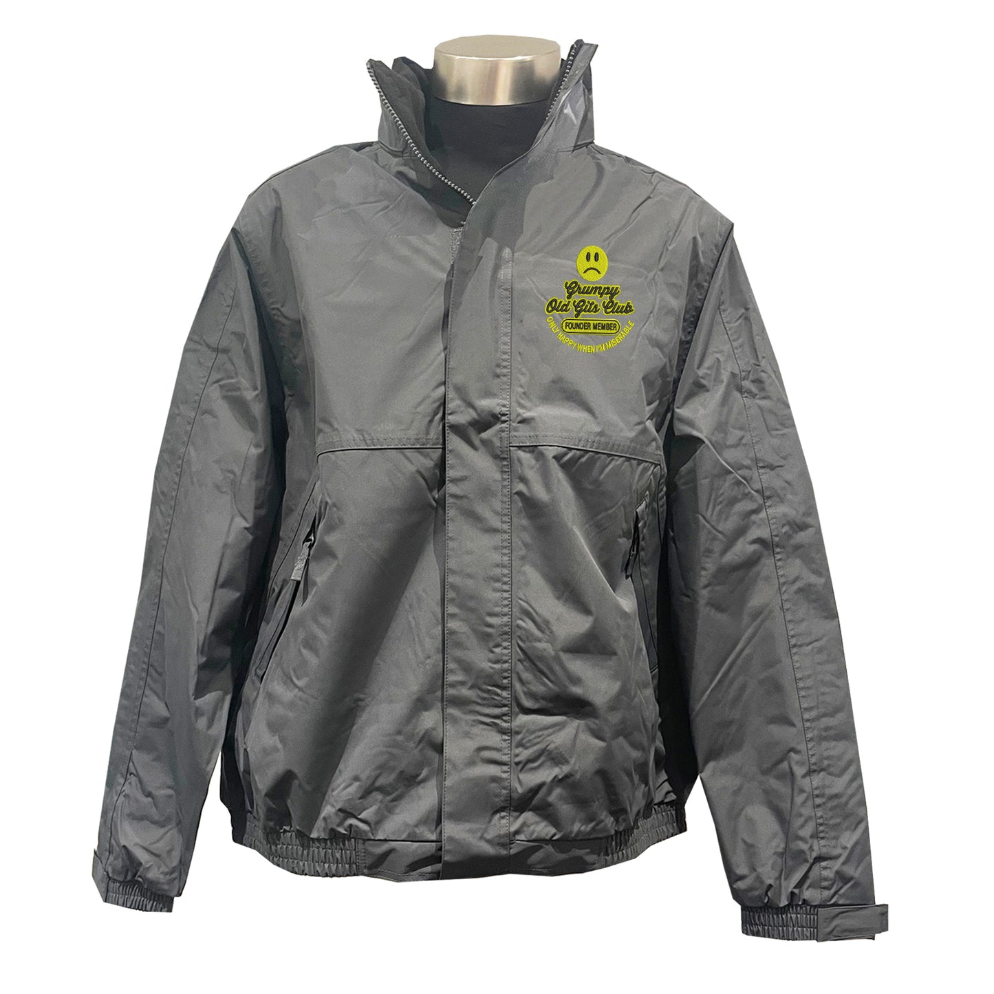 Grumpy Old Gits Club Founder Member Embroidered Premium Outdoor Jacket