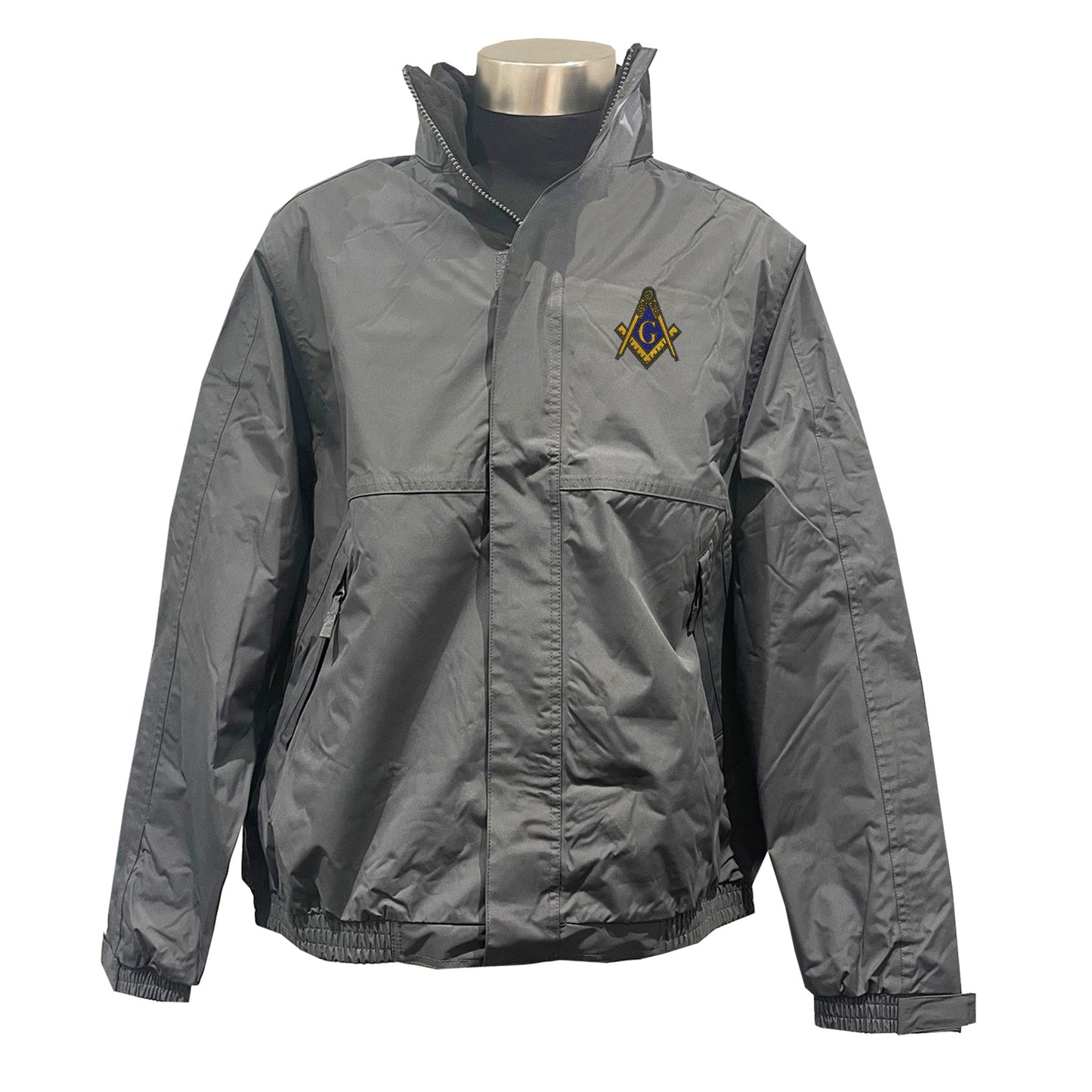 Freemasonry with G Embroidered Premium Outdoor Jacket