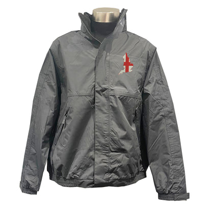 England Flag Map Embroidered Premium Outdoor Jacket