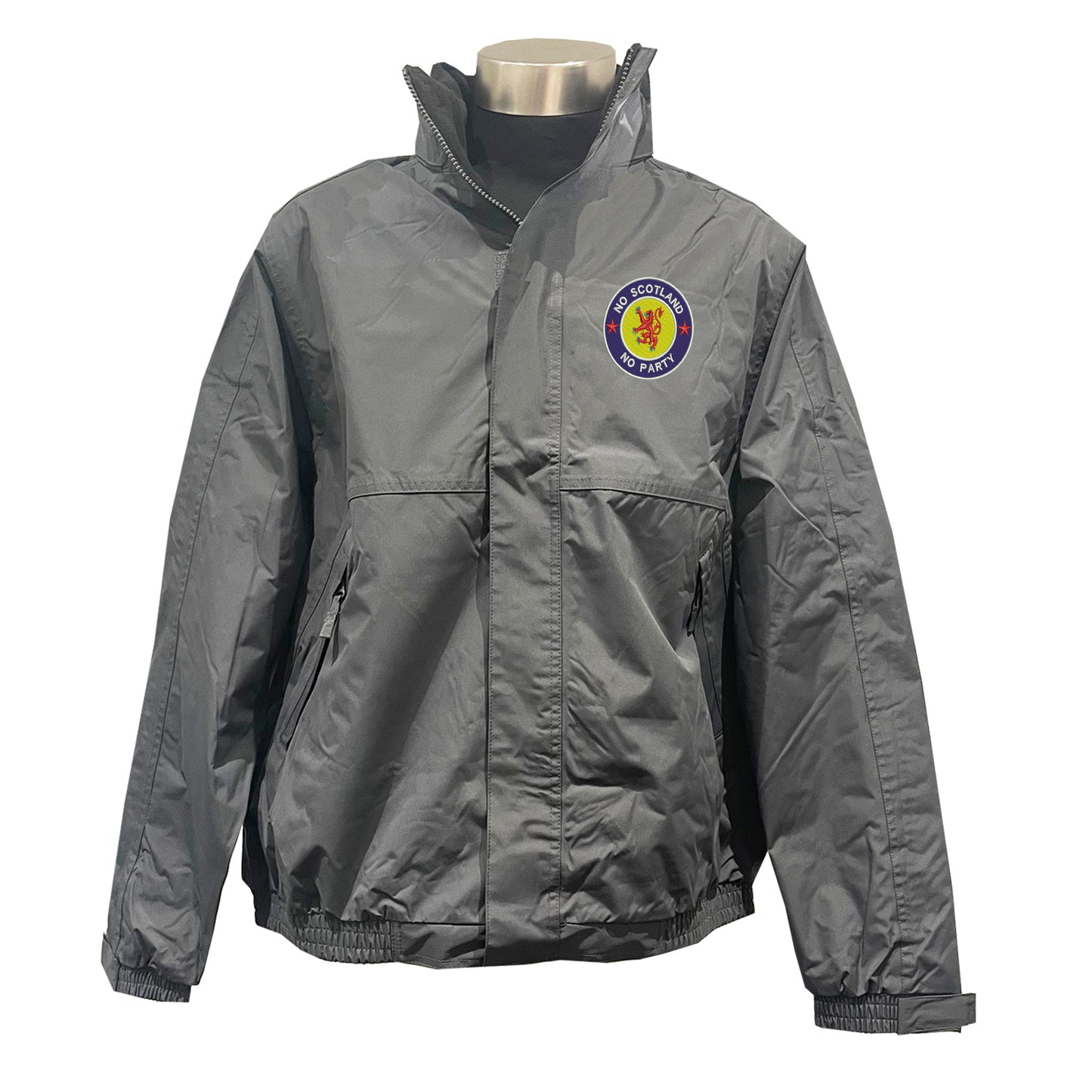 No Scotland No Party Embroidered Premium Outdoor Jacket