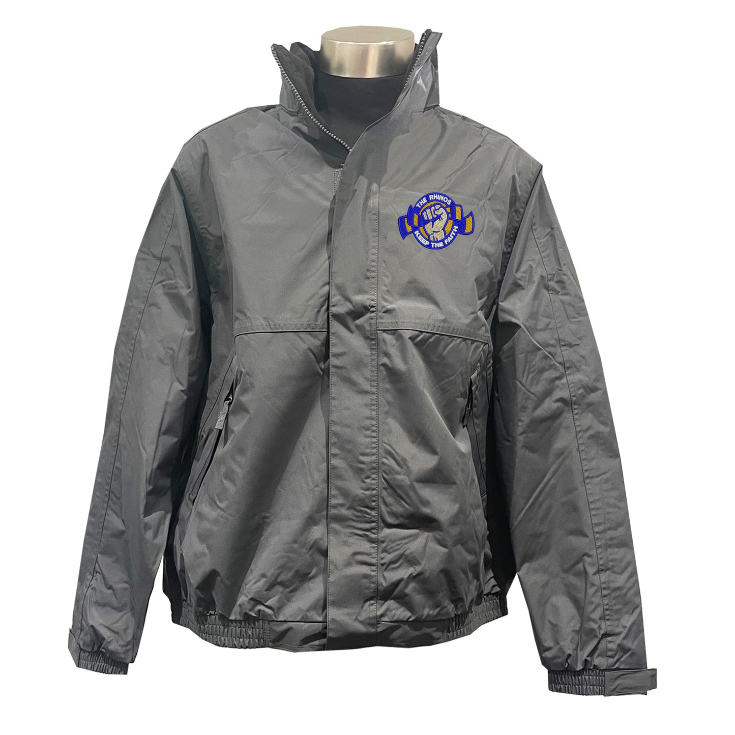 The Rhinos Keep The Faith Embroidered Premium Outdoor Jacket