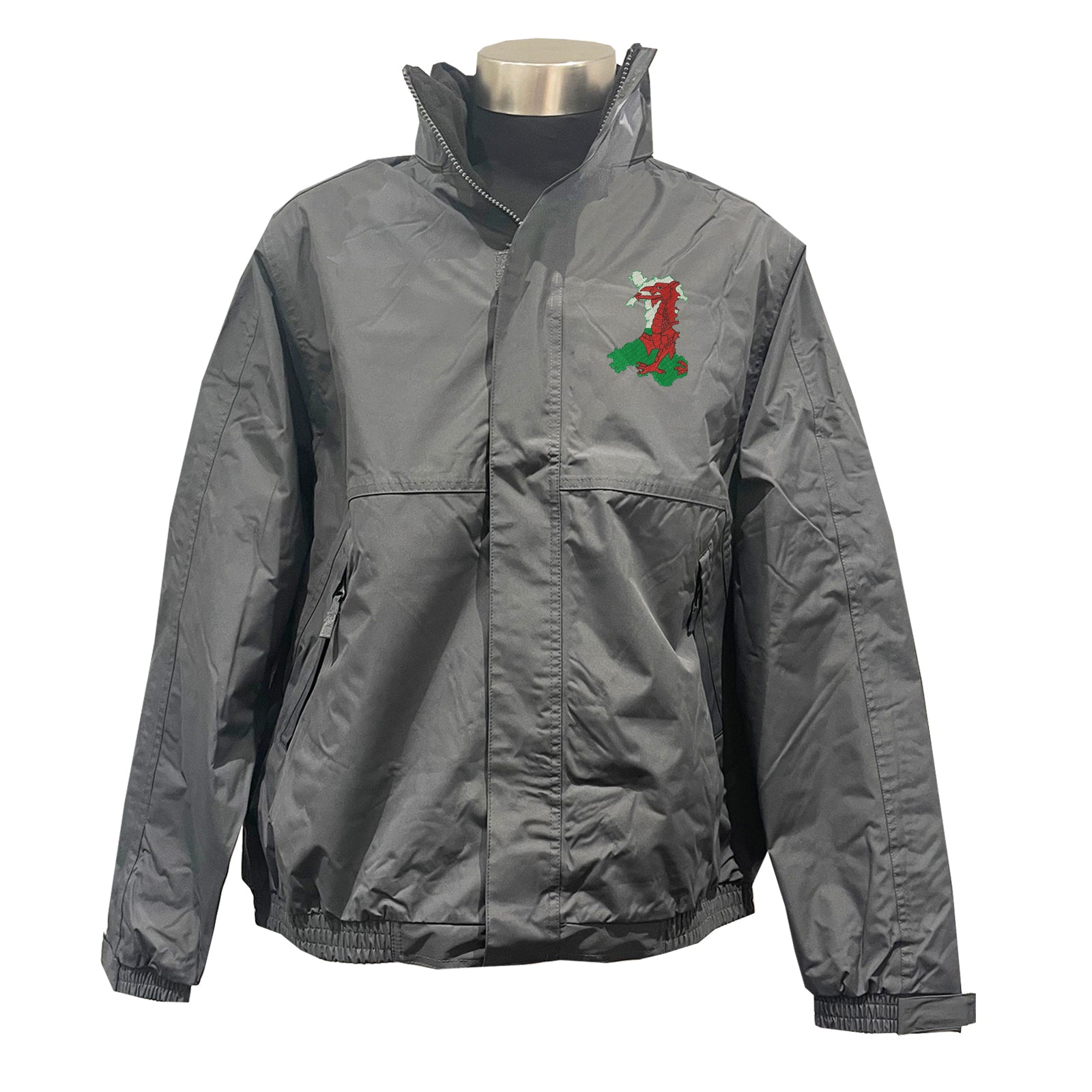 Wales Flag Map Jacket