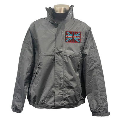 Claret & Blue Army Coloured Union Jack Jacket