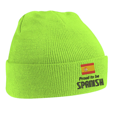 Proud to be Spanish Beanie Hat