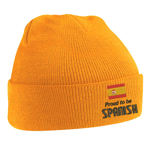 Proud to be Spanish Beanie Hat