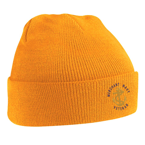 Royal Navy Veteran Anchor Beanie Hat