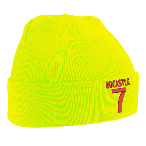 Rocastle 7 Embroidered Beanie Hat