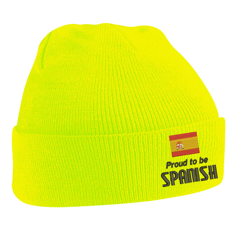 Proud to be Spanish Beanie Hat