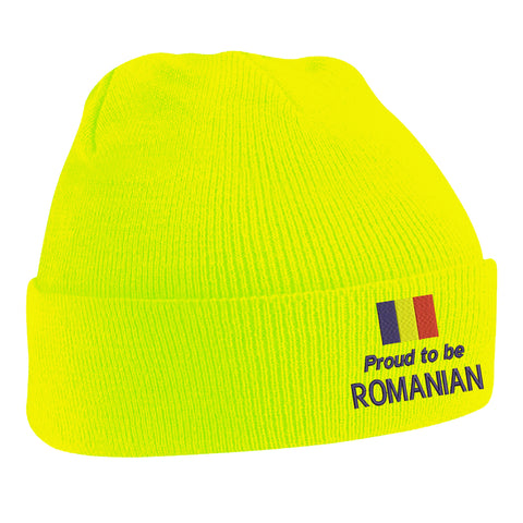 Proud to be Romanian Beanie Hat