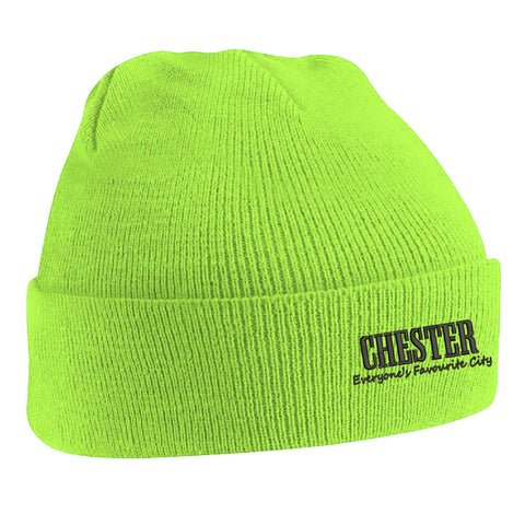 Chester Everyone's Favourite City Embroidered Beanie Hat