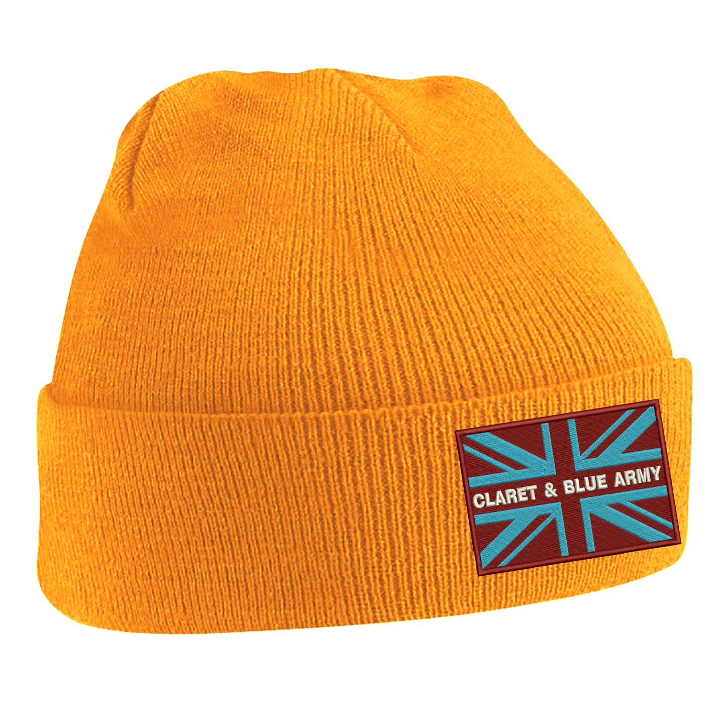 Claret & Blue Army Coloured Union Jack Hat