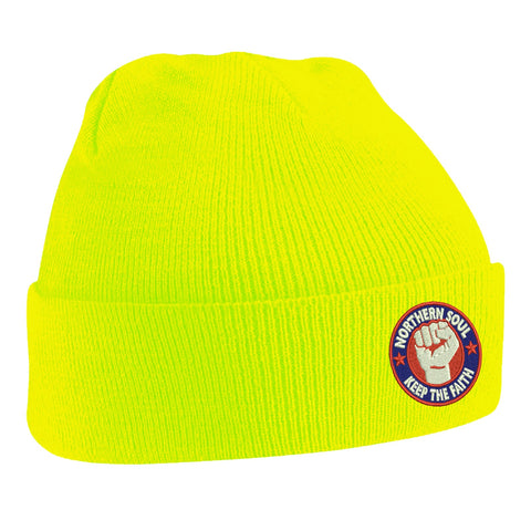 Northern Soul Keep The Faith Beanie Hat