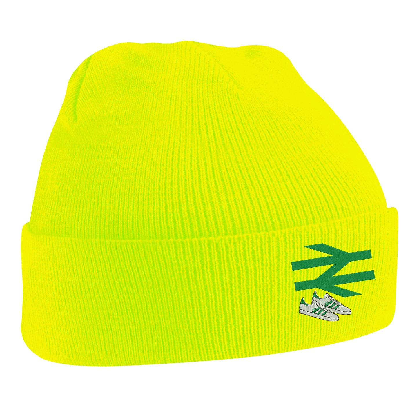 Celtic Fans Embroidered Beanie Hat