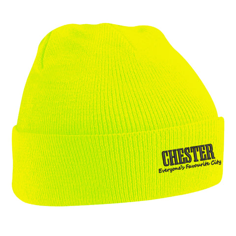 Chester Everyone's Favourite City Embroidered Beanie Hat