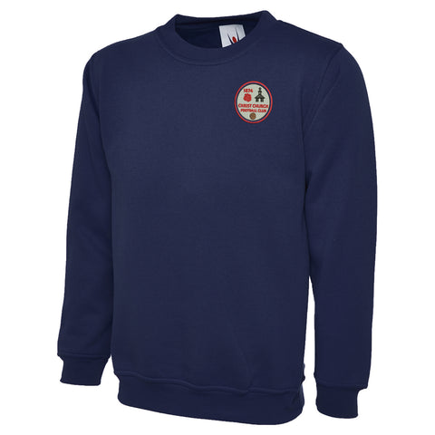 Retro Christ Church FC Embroidered Classic Sweatshirt