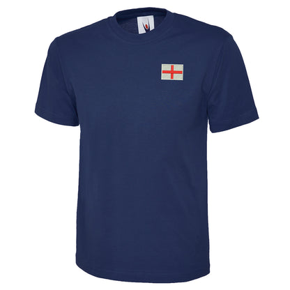 Flag of England Embroidered Classic T-Shirt