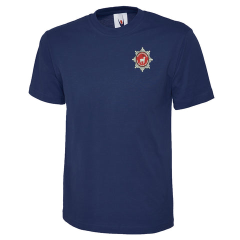 Hertfordshire Fire Service Embroidered Classic T-Shirt