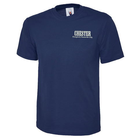 Chester Everyone's Favourite City Embroidered Classic T-Shirt