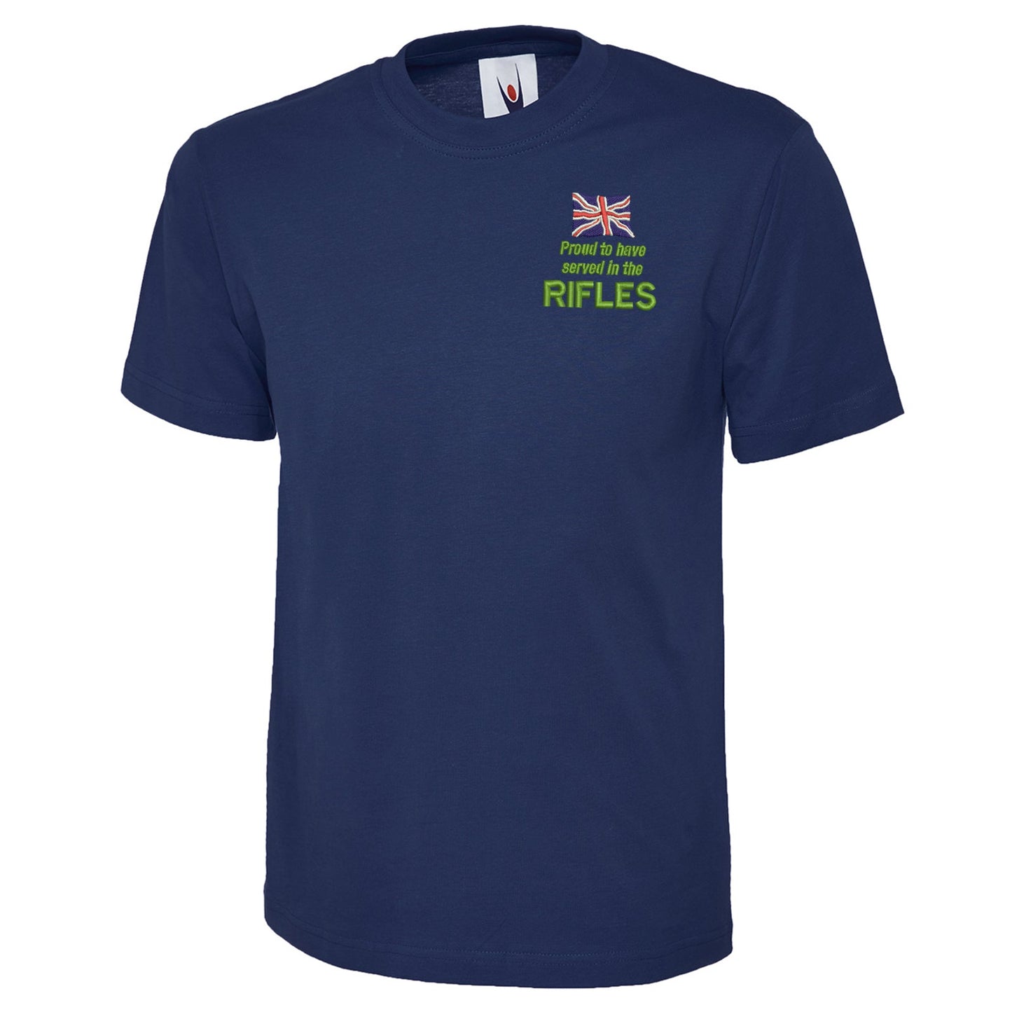 Proud to Have Served in The Rifles Embroidered Classic T-Shirt