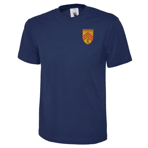 Retro Riverside FC Embroidered Classic T-Shirt