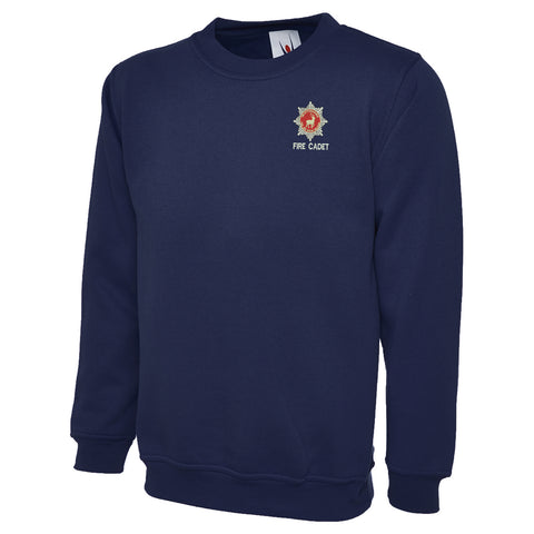 Hertfordshire Fire Service Fire Cadet Embroidered Classic Sweatshirt