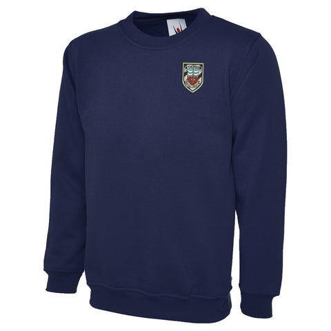 Retro Bath City Embroidered Classic Sweatshirt