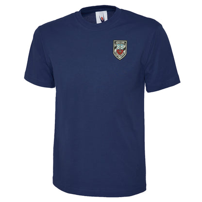 Retro Bath City Embroidered Embroidered Classic T-Shirt