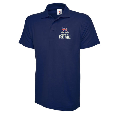 Proud to Have Served in The REME Polo Shirt