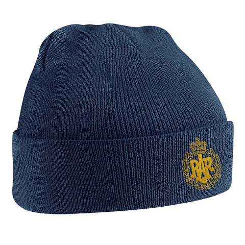 RAF Cap Badge  Embroidered Beanie Hat