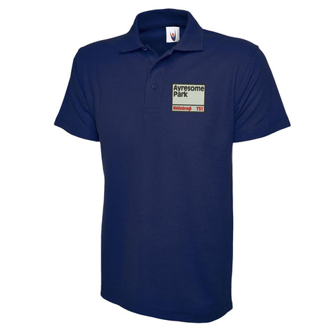 Ayresome Park TS1 Embroidered Classic Polo Shirt