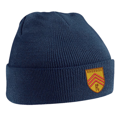 Retro Riverside FC Embroidered Beanie Hat