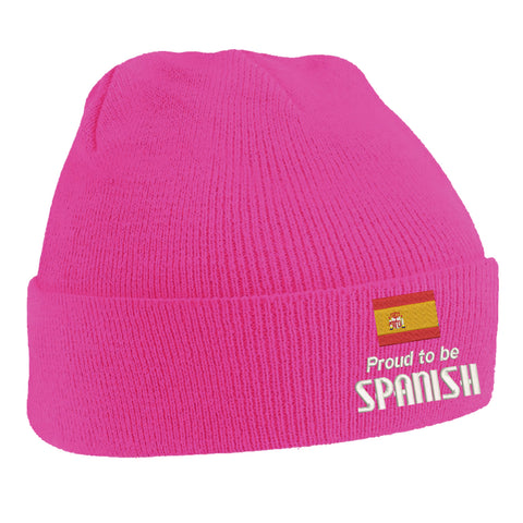 Proud to be Spanish Beanie Hat