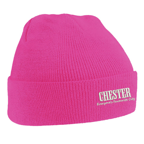 Chester Everyone's Favourite City Embroidered Beanie Hat