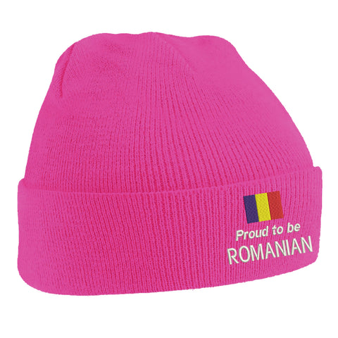 Proud to be Romanian Beanie Hat