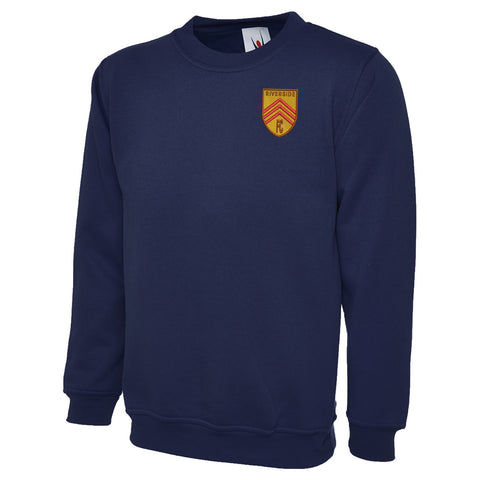 Retro Riverside FC Embroidered Classic Sweatshirt