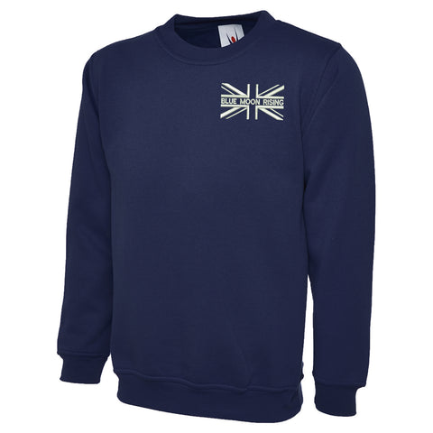 Blue Moon Rising Union Jack Sweatshirt