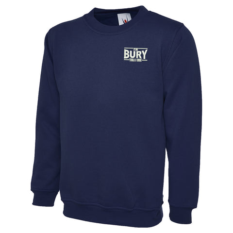 I'm Bury Till I Die Embroidered Classic Sweatshirt