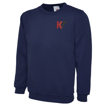 Retro Kettering Town Embroidered Classic Sweatshirt